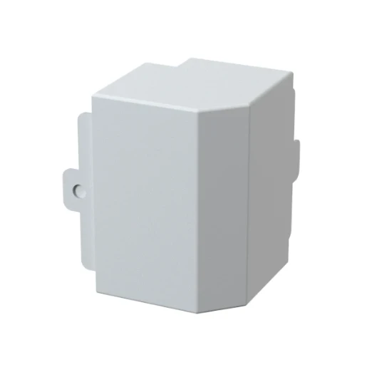 GGK LFG Buitenhoekstuk 60x40mm RAL 9010 11856G