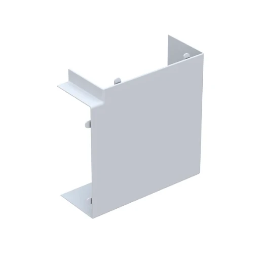 GGK FB vlakhaakstuk leidingkanaal 230x60mm 90° RAL 9010 14114G