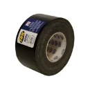 HPX Duct Tape zelfklevende tape 75mmx50m Weefsel Zwart