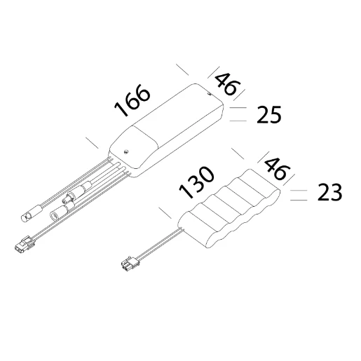Disano ACC. noodunit verlichtingsarmatuur kit Led 0W 1h 98660400