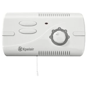 Xpelair hygrostaat instelbaar 45-95%