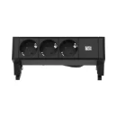 Bachmann Desk 2 3x 230V RA 0,2m GST incl. klem 10 40mm zwart