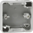 Gira SW Opbouwbak inbouwschakelmateriaal 1-voudig grijs Verticaal 006135