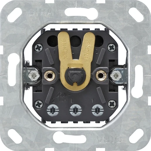 Gira Non-Design Jaloezie groepdrukcontact/schakelaar Draaiknop IP20 015400