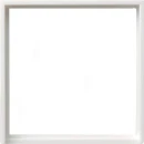 Gira System 55 Adapterraam vierkant wit RAL 9010 028203