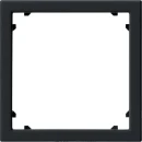 Gira System 55 Adapterraam vierkant zwart 0283005
