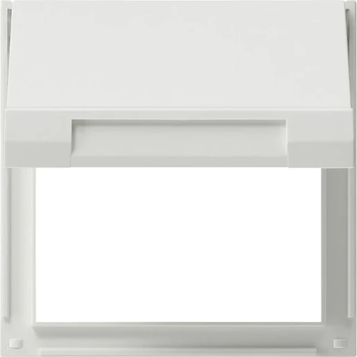 Gira TX_44 Adapterraam klapdeksel wit RAL 9010 065466