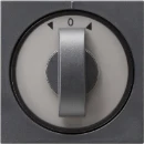 Gira System 55 Afdekking draaiknop tijdschakelaar knevelgreep antraciet 066628