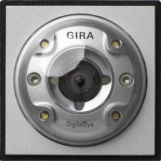 Gira TX_44 Kleurencamera deurstation bussysteem kunststof Inbouw aluminium 126565