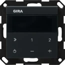 Gira System 55 inbouwradio ip inbouw zwart 2320005
