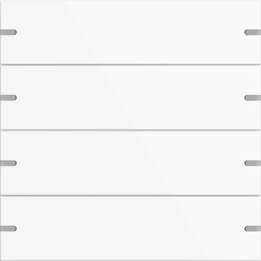 Gira Wippenset 4-v tastsens.4 TS4 z.wit(gel.)