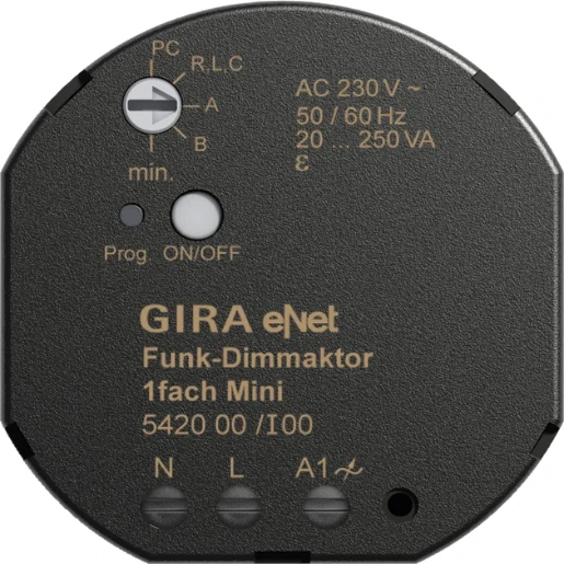 Gira Dr.l.dim.act. 1-v Mini 20-250 VA eNet
