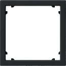 Gira System 55 Adapterraam vierkant zwart 0283005