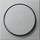 Gira System 55 Afdekking knop draaiknop aluminium 065026