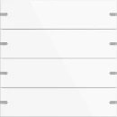 Gira Wippenset 4-v tastsens.4 TS4 z.wit(gel.)