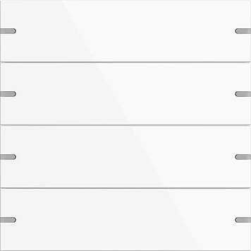 Gira Wippenset 4-v tastsens.4 TS4 z.wit(gel.)