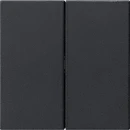 Gira System 55 s3000 bedieningselement 2-voudig Mat zwart 5362005