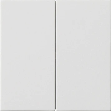 Gira System 55 s3000 bedieningselement zuiver wit 2-voudig Mat wit RAL 9010 536227