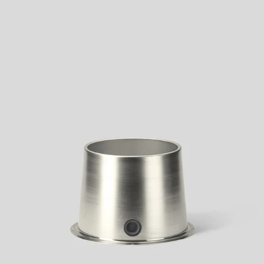 Bega grond inbouwhuis rond 210x310mm Voor gietbeton RVS 70687