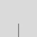 Bega Lichtmast 1m cilindrisch aluminium antraciet 70941