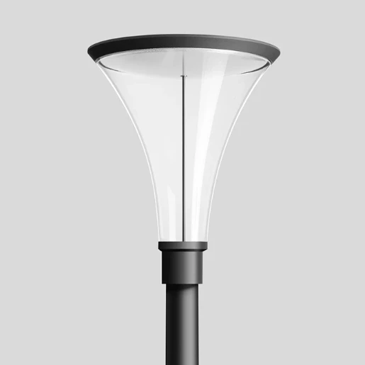 Bega LED paaltop armatuur Opzetmontage LED 2591lm 4000K 25.8W 510x510mm IP65 IK10 antraciet 77151K4