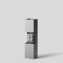 Bega Bollards paal voetpadverlichting 875x220mm vierkant aluminium 84016A