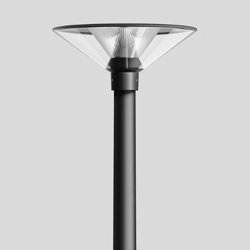 Bega LED straatverlichtingsarmatuur Opzetmontage LED 3428lm 3000K 27W 500x500mm IP65 IK07 antraciet 84481K3