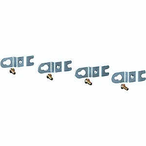 Hensel RVS bevestigingsbeugels (set 4 stuks) voor uitwendige bevestiging