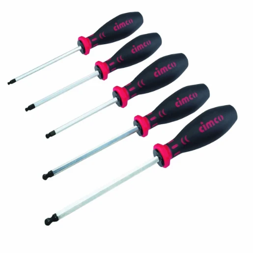 Cimco Inbussleutelset 3mm 5 sleutels 117220