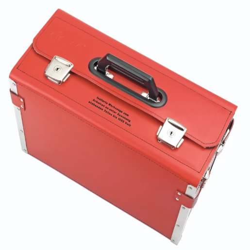 Cimco Gereedschapskoffer rood 210x460x340mm 170078