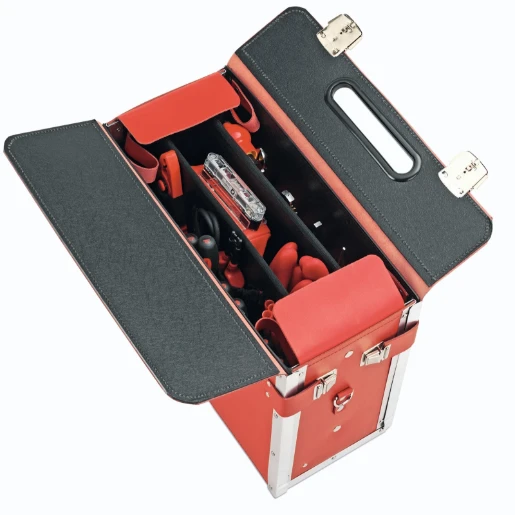 Cimco Gereedschapskoffer rood 210x460x340mm 170078