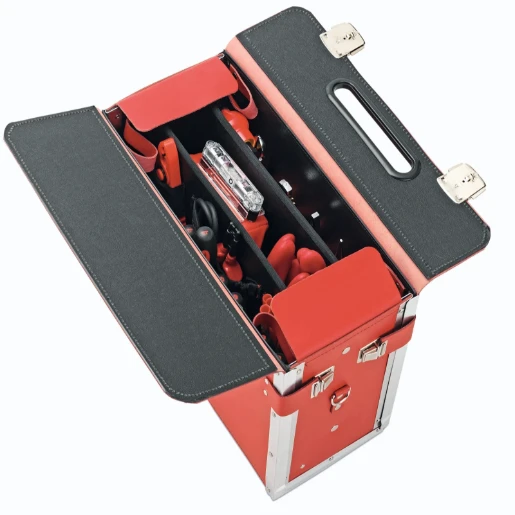 Cimco Gereedschapskoffer rood 210x460x340mm 170078