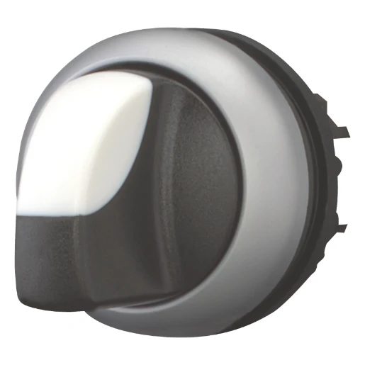 Eaton Keuzeschakelaar draaigreep 2 standen zwart terugverend