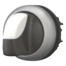 Eaton Keuzeschakelaar draaigreep 2 standen zwart terugverend