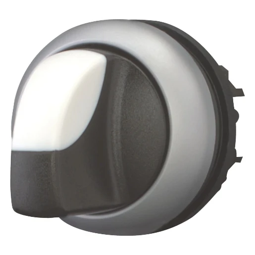 Eaton Keuzeschakelaar draaigreep 2 standen zwart terugverend