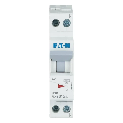 Eaton xPole Installatieautomaat (nul) B16 B karakteristiek 16A 1P+N 1TE 263164