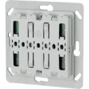 Eaton xComfort Pulsdrukker 55x55mm 2-kanalen grijs RAL 7035 126030