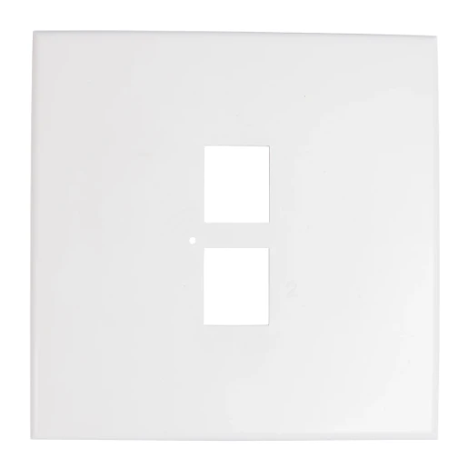 Hirschmann Apac W onderdeel/ centraalplaat Modular-Jack volle afdekplaat wit 695020802