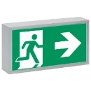 Eaton Blessing 71000 Noodverlichtingsarmatuur Vluchtwegindicatie Wandopbouw aluminium IP40 40071351280