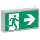 Eaton Blessing 71000 Noodverlichtingsarmatuur Vluchtwegindicatie Wandopbouw aluminium IP40 40071351280