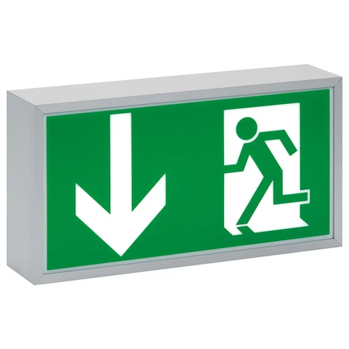 Eaton Blessing 71000 Noodverlichtingsarmatuur Vluchtwegindicatie Wandopbouw aluminium IP40 40071351280