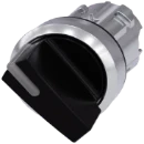 Siemens Knevelschakelaar metaal O<I zwart IP69K