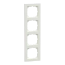 Merten System-M Afdekraam PW 4-voudig Horizontaal en verticaal Wit RAL 9010 IP20 MEG4040-3619