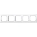 Merten M-Smart Afdekraam 5-voudig Horizontaal en verticaal RAL 9010 IP20 478519