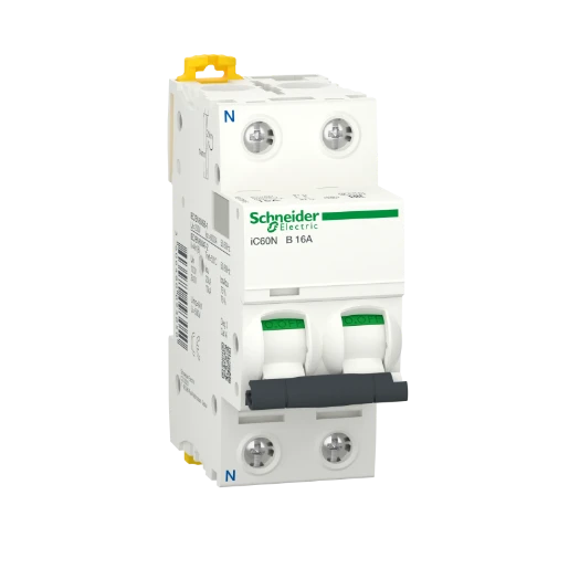 Schneider Electric Acti9 Installatieautomaat (nul) B16 B karakteristiek 16A 1P+N 2TE A9F78616