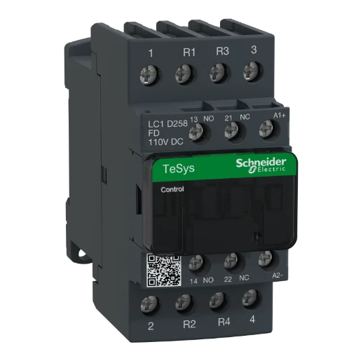 Schneider Electric Tesys Magneetschakelaar DC AC3 Schroefaansluiting 2cont