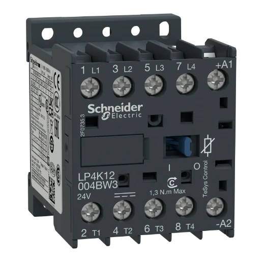 Schneider Electric Tesys Magneetschakelaar DC AC3 Schroefaansluiting 4cont