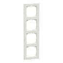 Merten System-M Afdekraam PW 4-voudig Horizontaal en verticaal Wit RAL 9010 IP20 MEG4040-3619