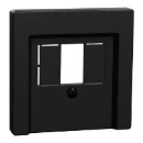 Merten Centraalplaat voor Audio/USB gerecycled Systeem M TAE Centraalplaat Zonder label zwart MEG4250-0403