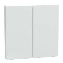 Merten Systeem M bedieningselement serieschakelaar aan / uit tweedelige wip wit RAL 9003 MTN3400-6035